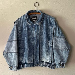 VINTAGE Ruth Douglas Jean Jacket